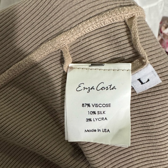 Enza Costa Tan Sleeveless Maxi Dress - Picture 5 of 6